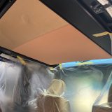 BMW X3天井張替え・パノラマルーフ張替え│東京都千代田区