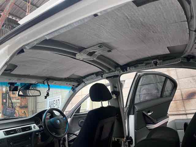 BMW3シリーズ（E90 320i）天井張替え