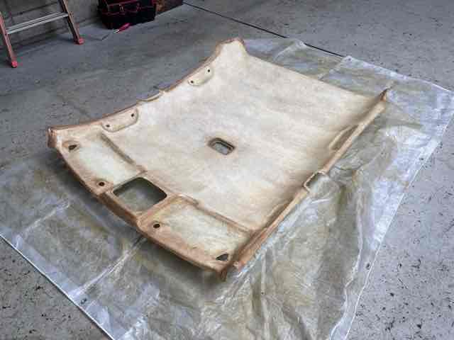 アコード天井張替え