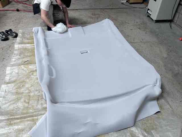 アコード天井張替え