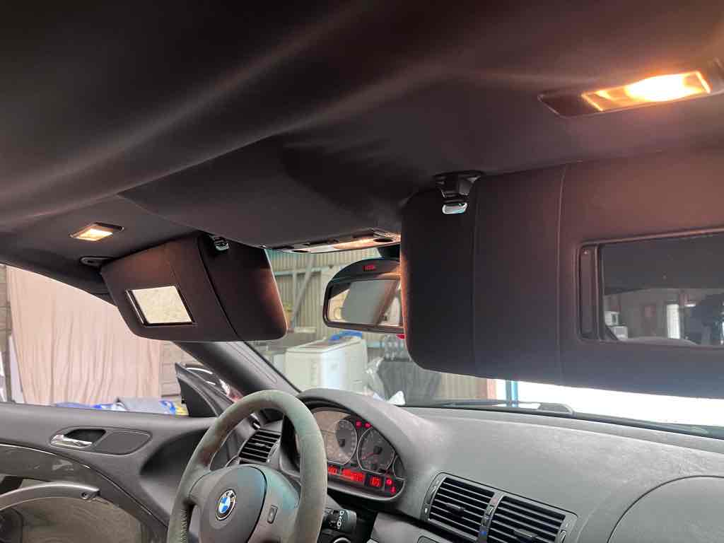 BMW M3天井張替え修理